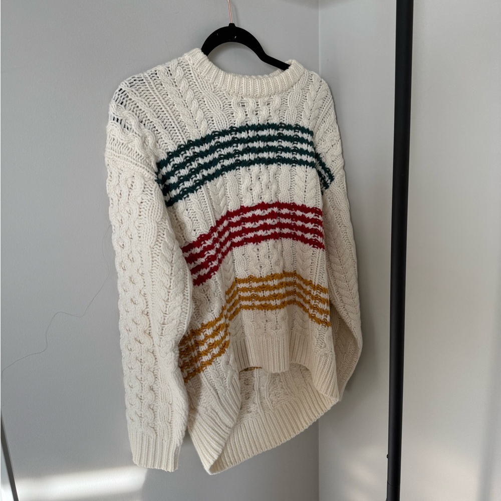 rag & bone Multicolour Striped Knit Sweater